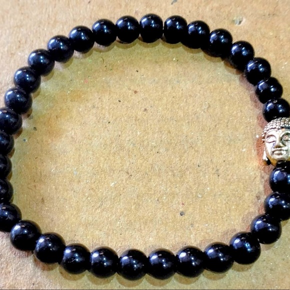 ✡️✡️Buddha black beads bracelet for Men - Picture 5 of 7